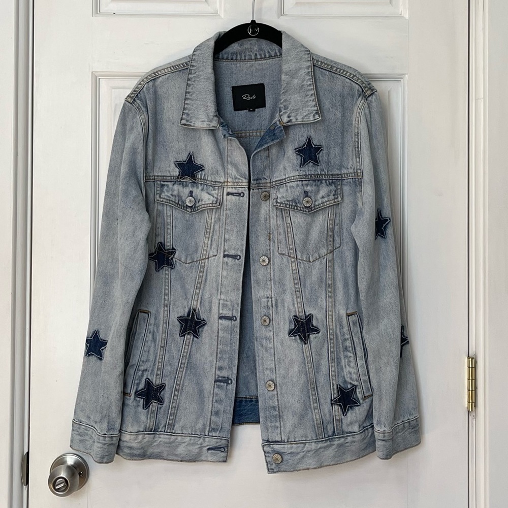 Rails | Knox Star-Print Denim Jacket - image 3
